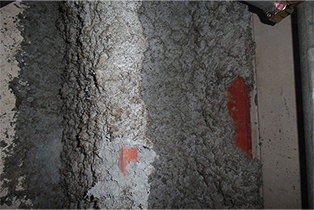 アスベスト除去工事(吹付材)